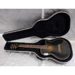 TAKAMINE GUITAR WITH CASE MODEL FP 592 ME