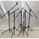LOT OF 6 MIC STANDS
