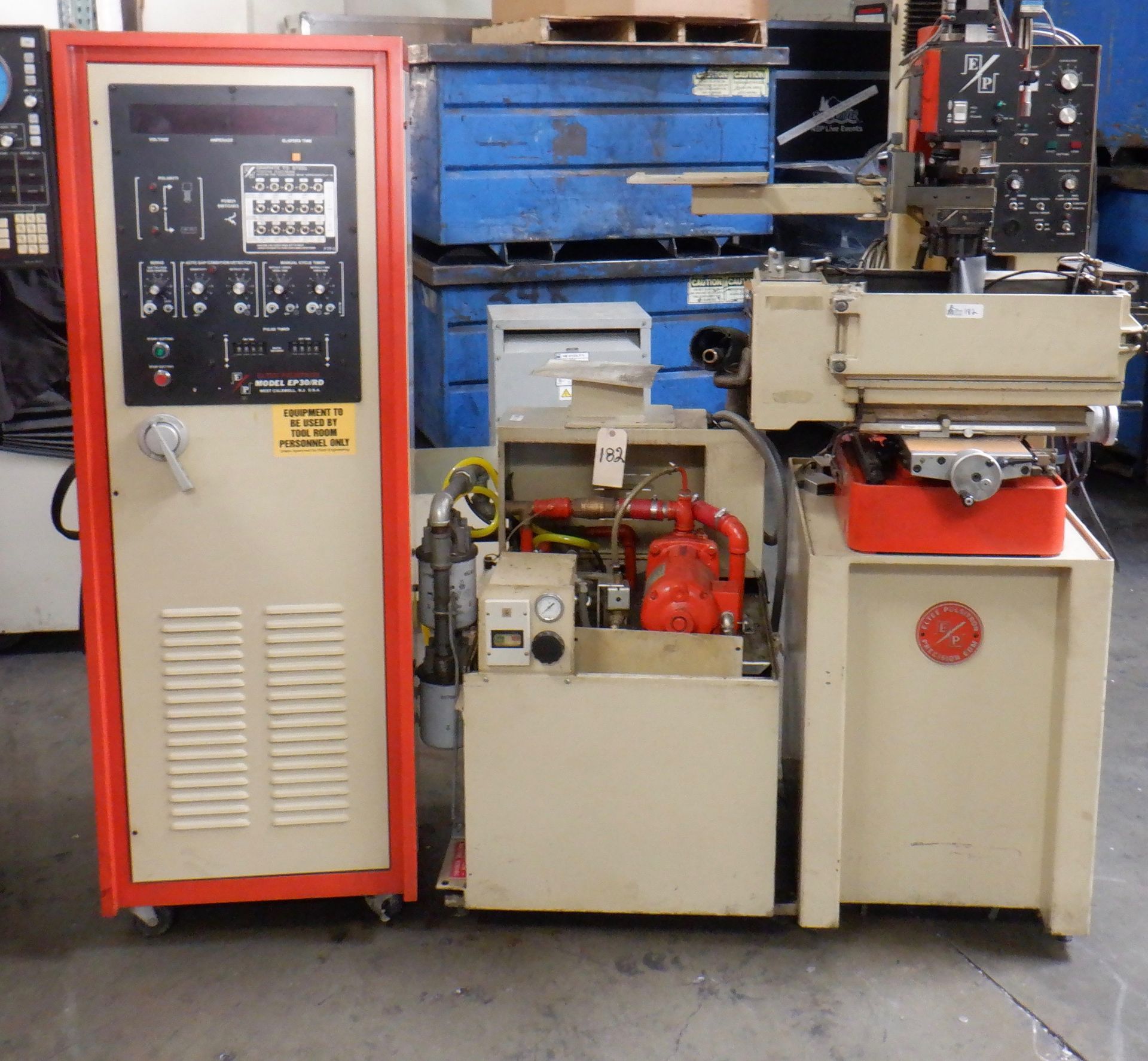 ELTEE PULSITRON EDM MACHINE FOR PARTS AND REPAIR VERY LARGE VERY HEAVY - Image 2 of 30