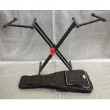 KEYBOARD STAND AND GUITAR CASE
