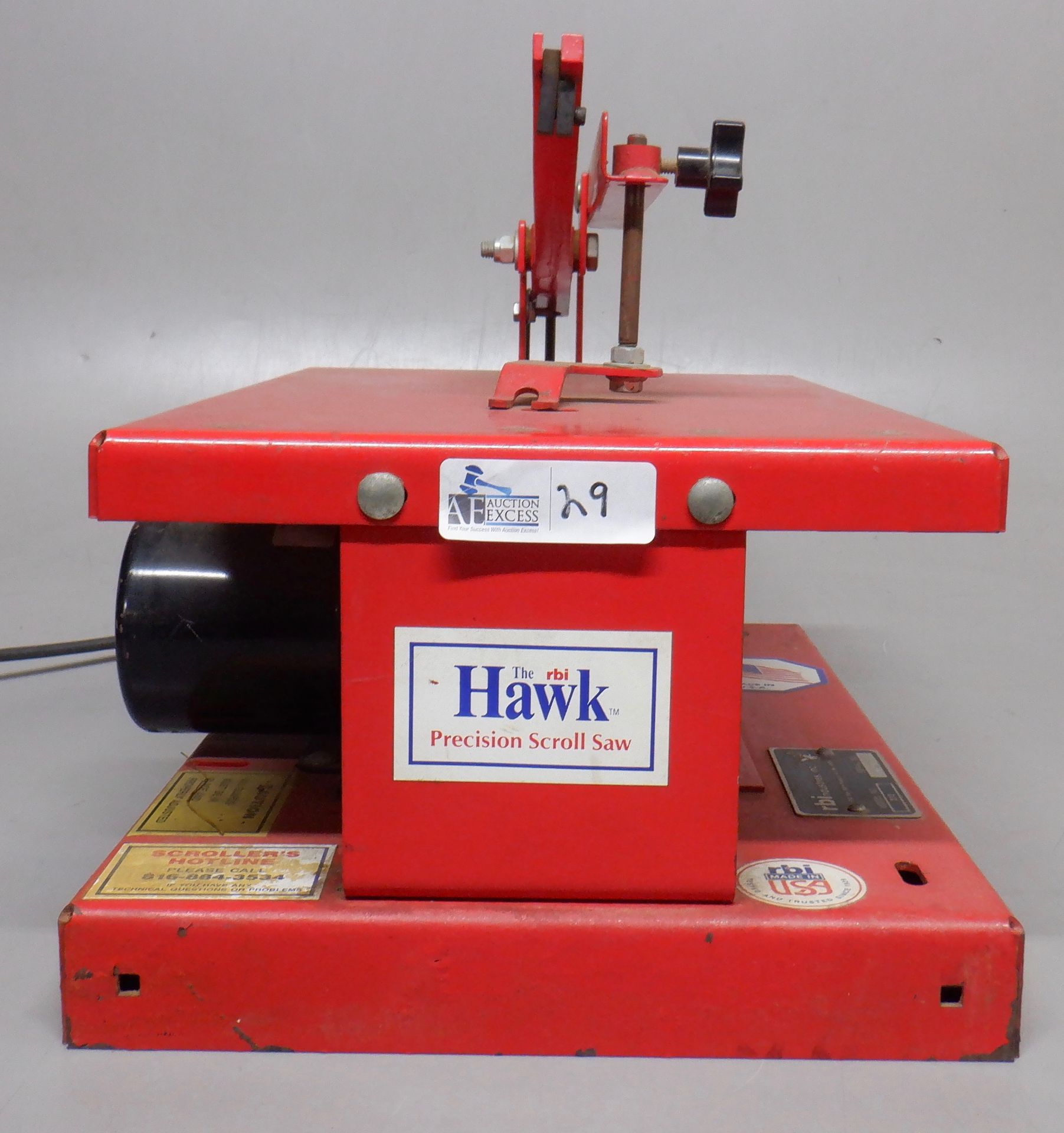 HAWK 212 TABLETOP SCROLL SAW - Image 2 of 4