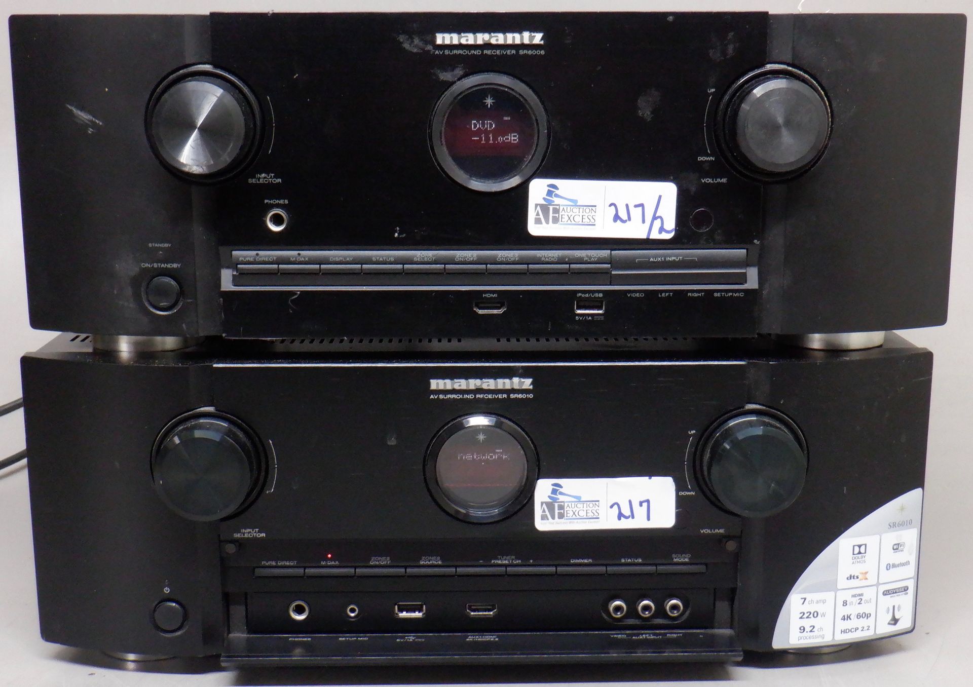 LOT OF 2 MARANTZ ELECTRONICS