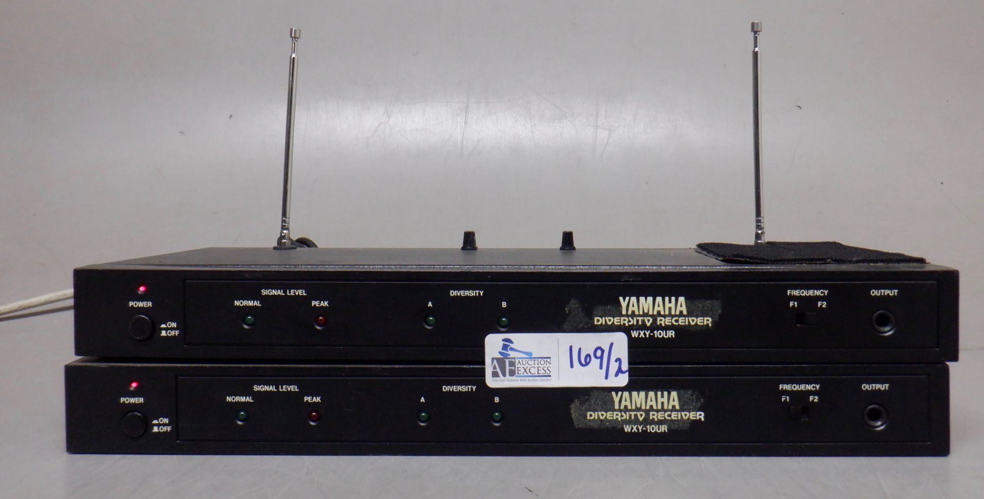 LOT OF 2 YAMAHA DIVERISTY RECEIVER WXY-10UR