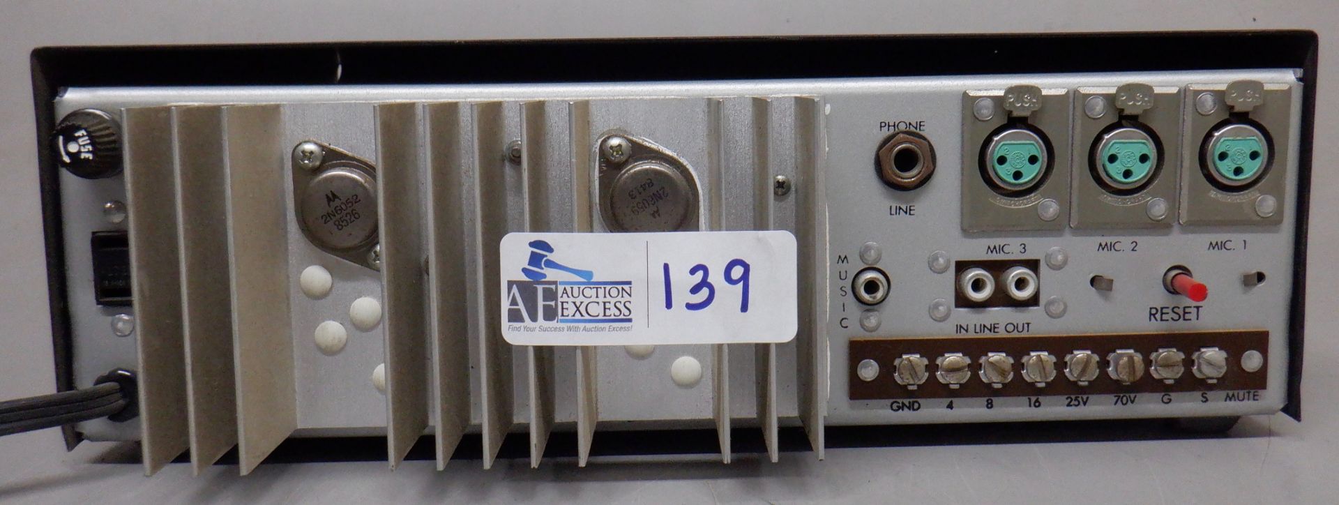 JW DAVIS &CO 80-C AMP - Image 2 of 2