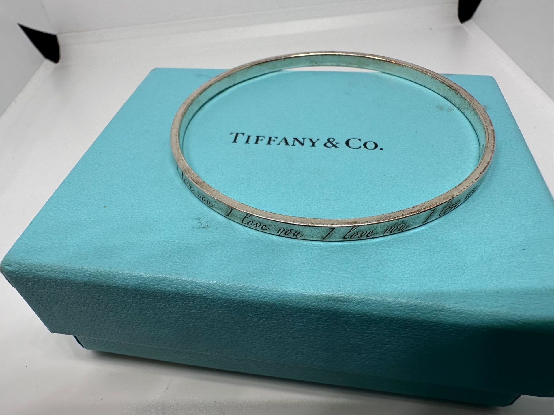 Silver Tiffany and Co bangle