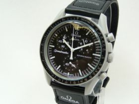 Gents Omega Swatch wristwatch