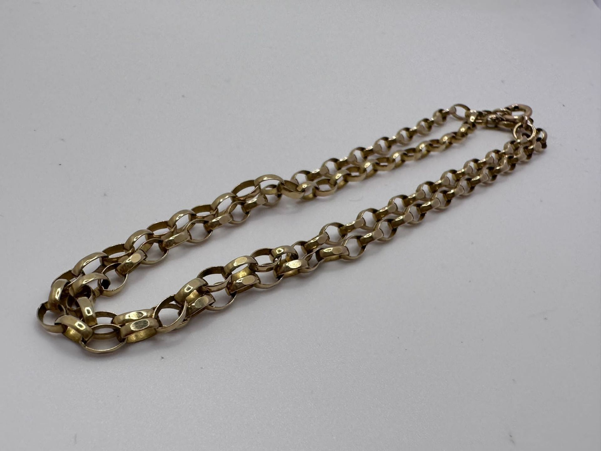 9ct gold belchar chain