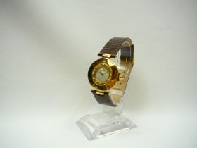 Ladies Jaeger Le-Coultre Gold Wristwatch