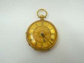 Gents Antique Gold Pocket Watch