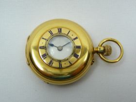 Ladies Antique Gold Fob Watch