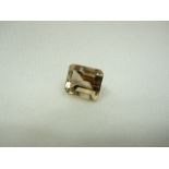 Emerald Cut Smoky Quartz