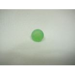 Round Brilliant Cut Prehnite