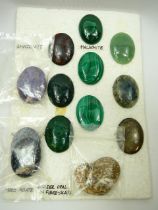 Quantity Of Large Cabochon Mineral Examples