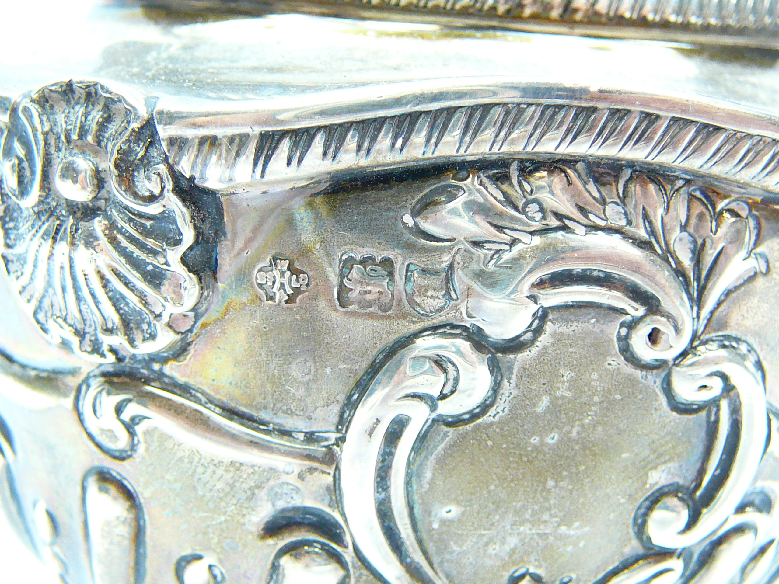 Silver tea caddy - Image 5 of 7