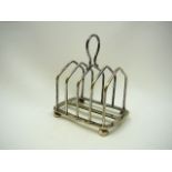 Hukin and Heath silver plate toast rack