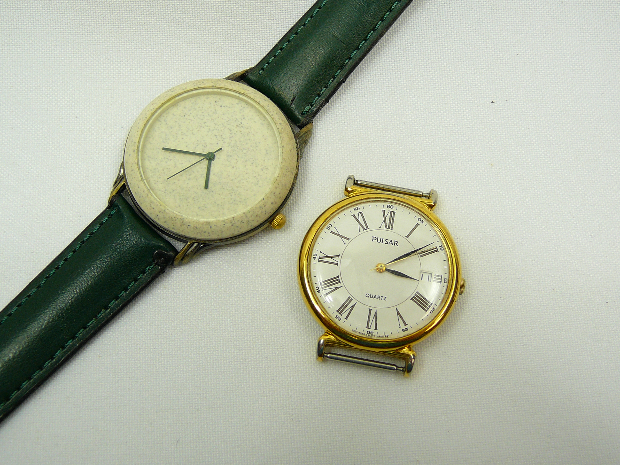 Gents stone bezel wristwatch etc - Image 2 of 2