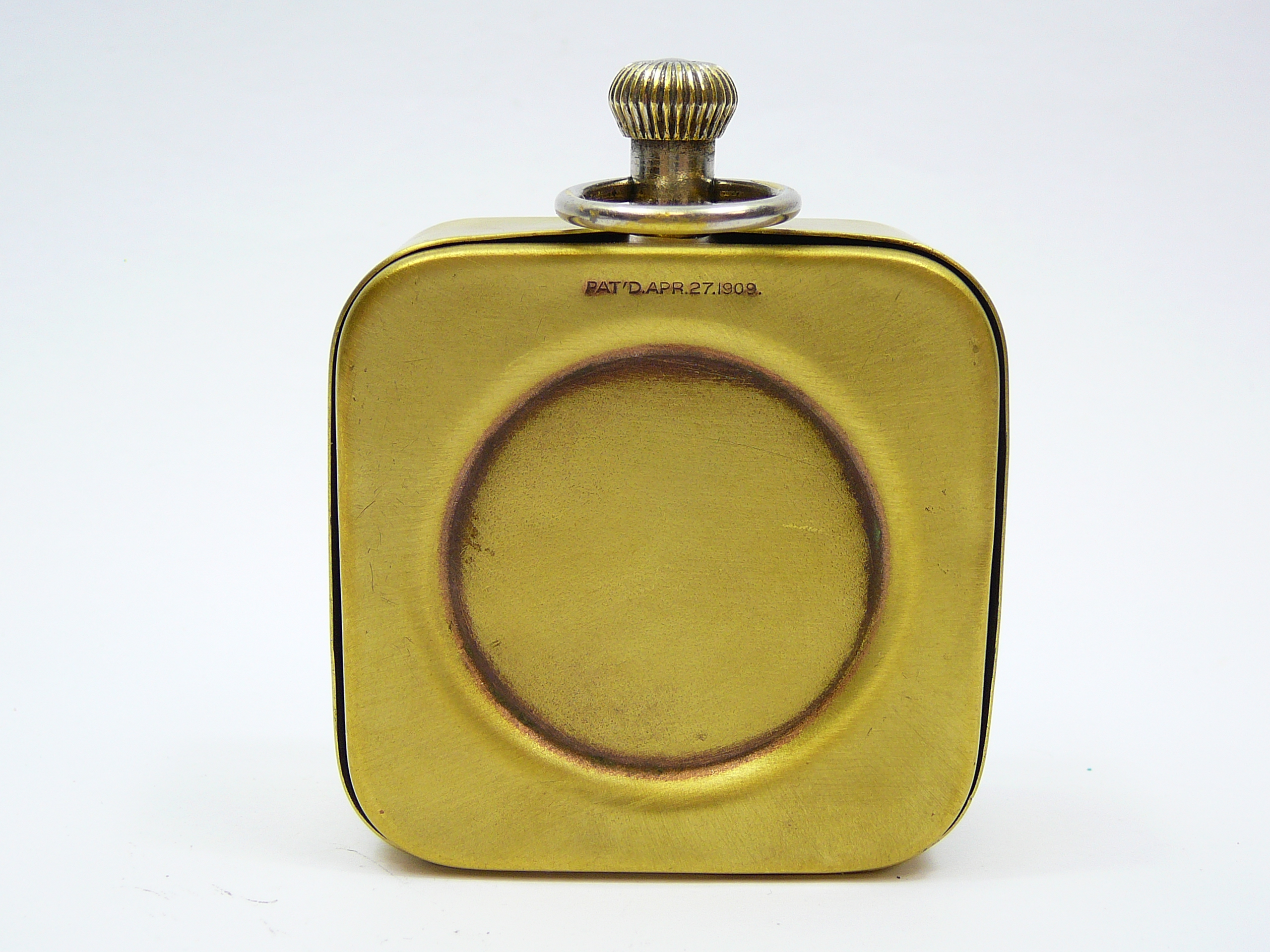 Brass watch case and pocketwatch - Image 3 of 5