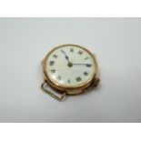 Ladies Vintage gold wristwatch