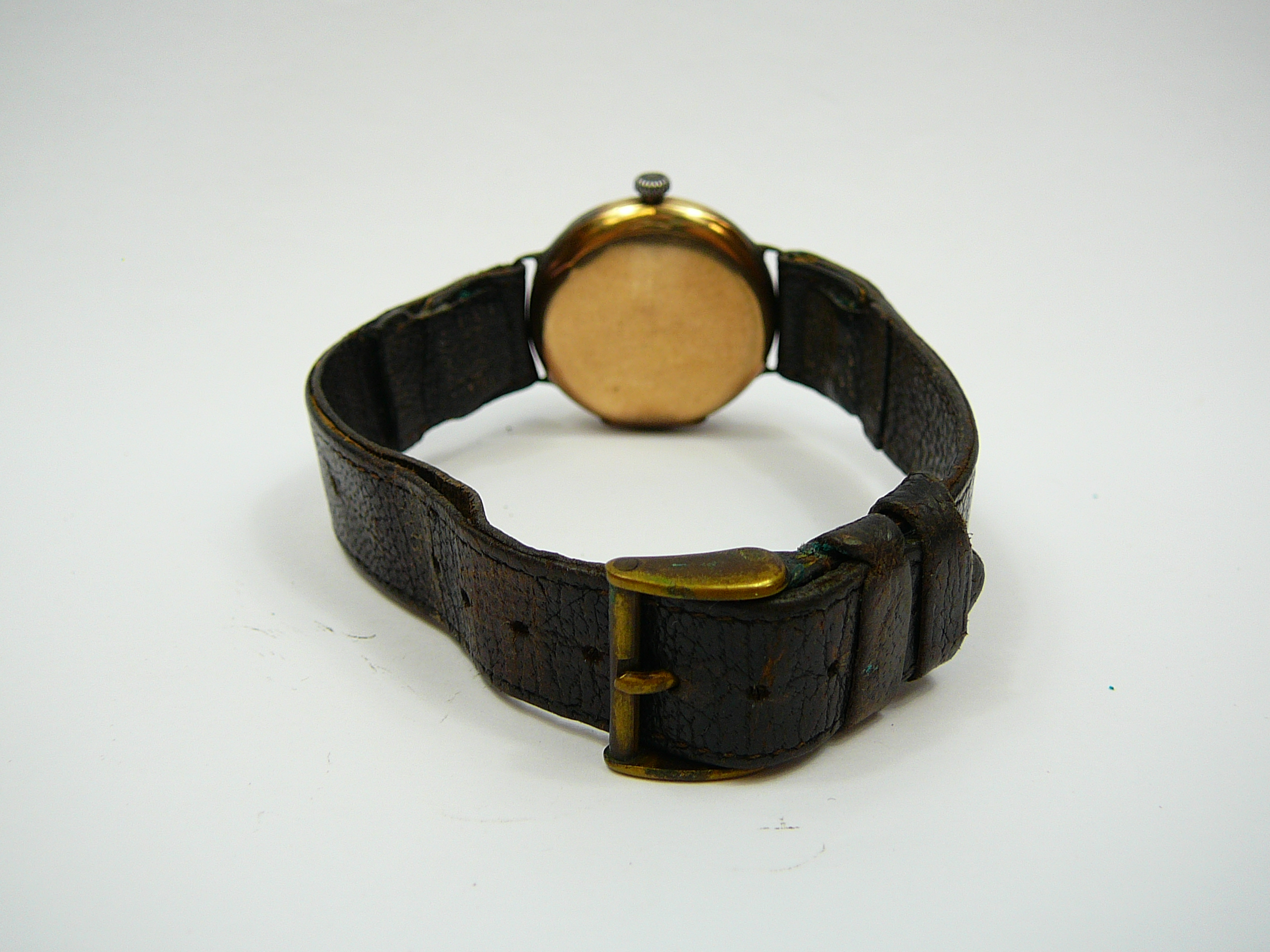 Gents Vintage gold Waltham wristwatch - Image 3 of 3