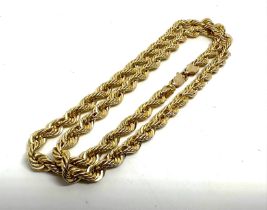 9ct gold rope chain