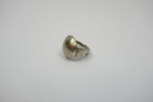 Hand crafted spoon ring