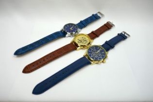 x3 Gents quartz watches