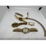 Damaged watches for spares & parts