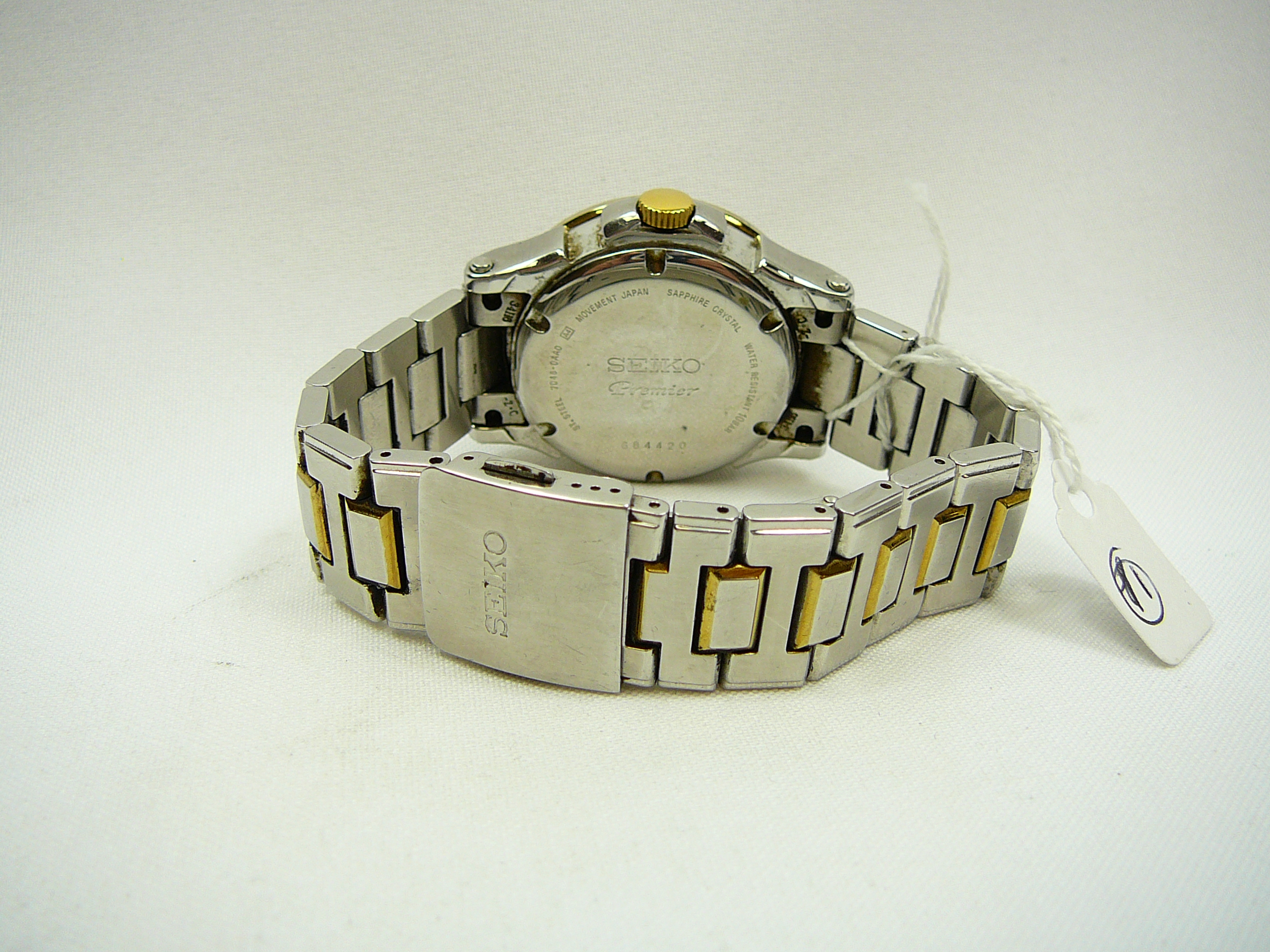 Gents Seiko chronograph wristwatch - Image 3 of 3