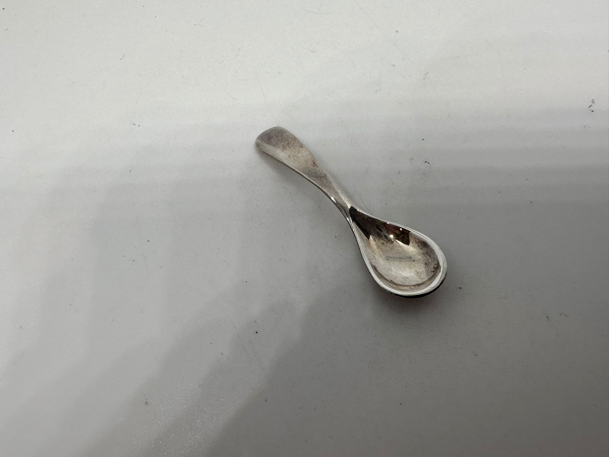 Sterling silver mini spoon - Image 2 of 3