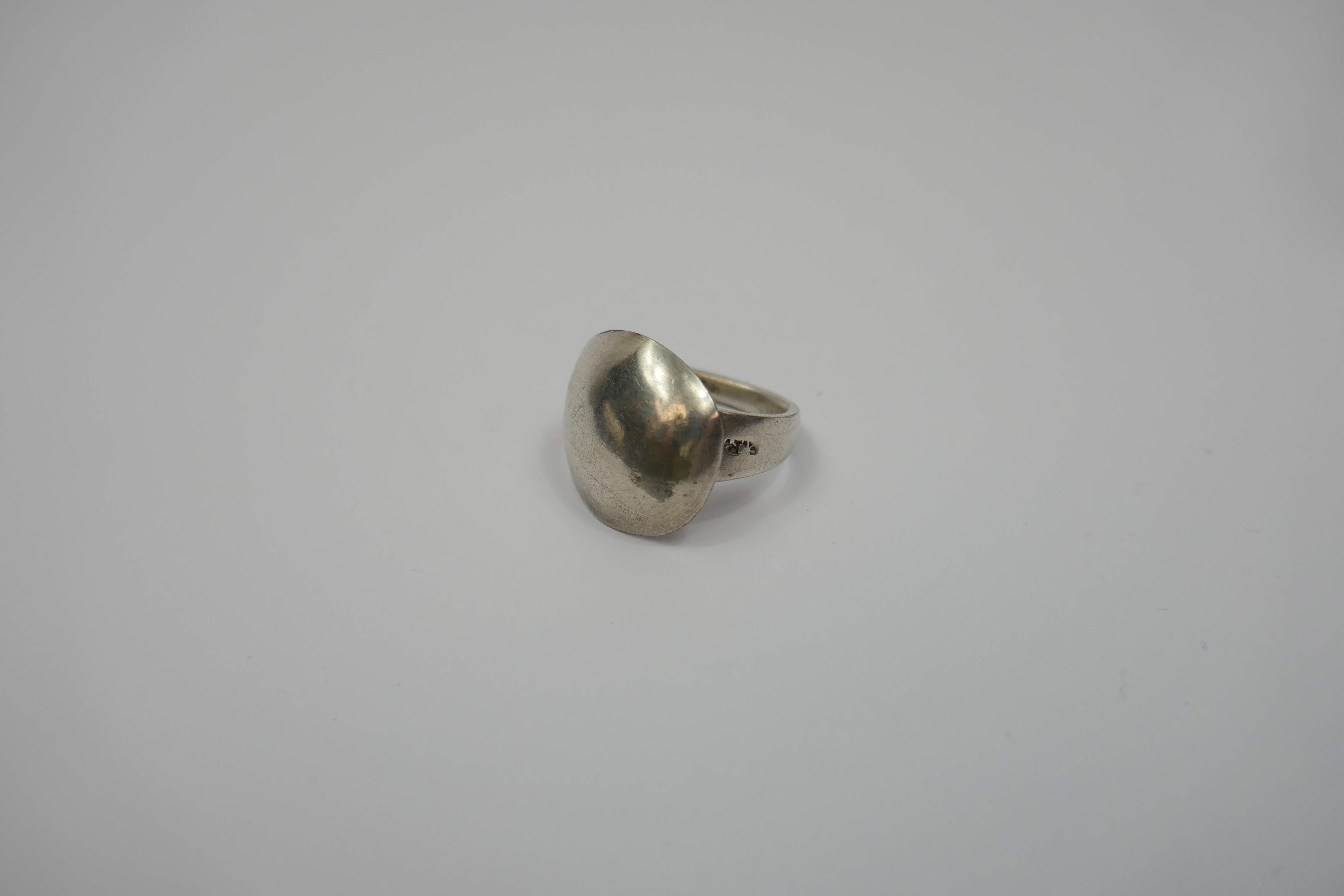 Hand crafted spoon ring