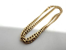 9ct gold curb chain