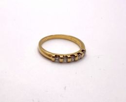 18ct gold diamond ring