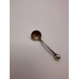 Sterling silver mustard spoon