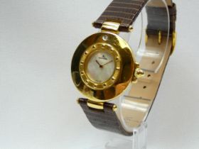 Ladies Jaeger Le-Coultre Gold Wristwatch