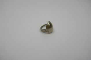 Hand crafted spoon ring