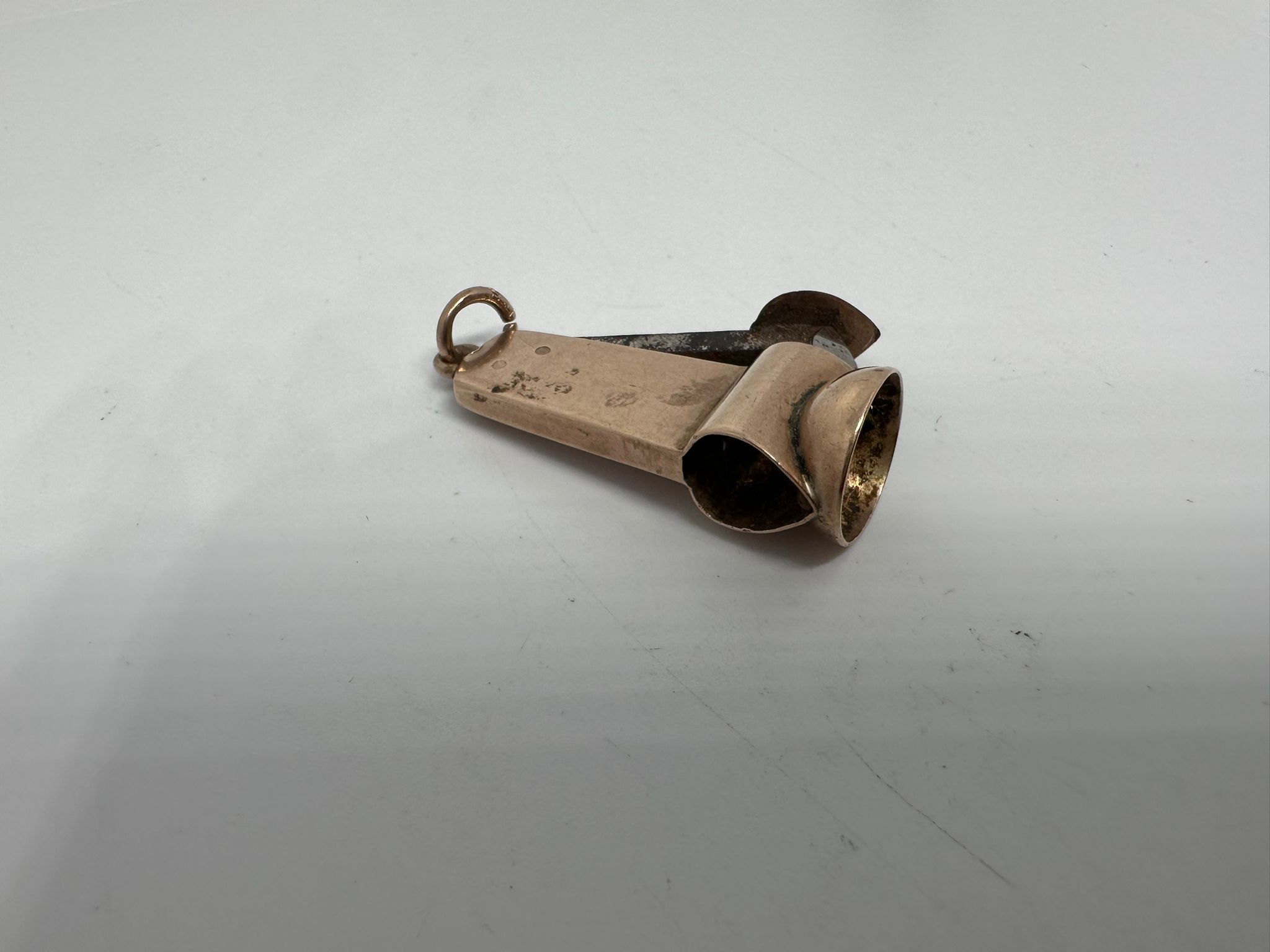 10ct gold mini cigar cutter - Image 2 of 3