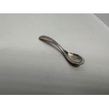 Sterling silver mini spoon