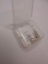 2.75 cts of assorted natural brilliant cut diamonds