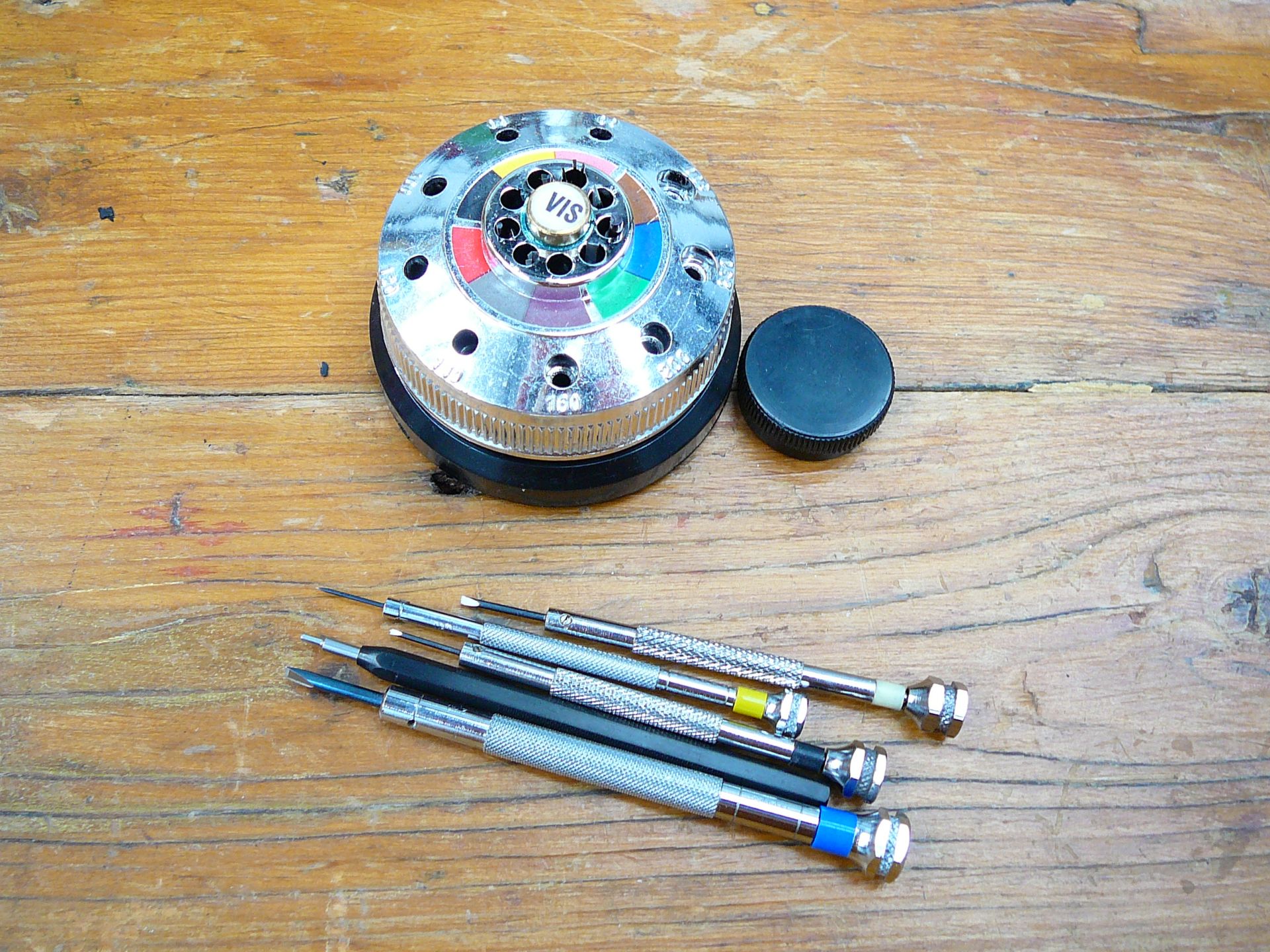 Watchmakers screwdriver stand