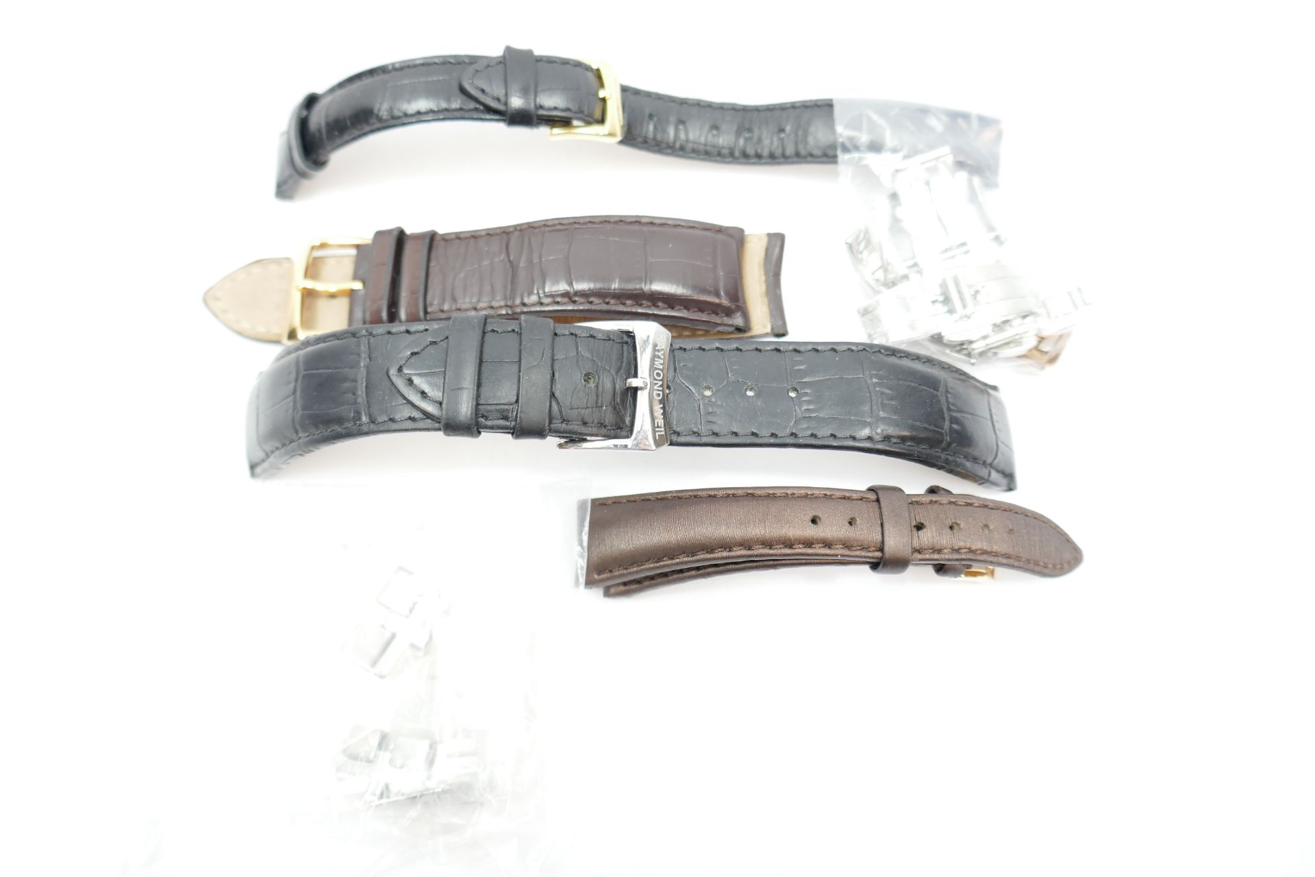 Assd Raymond Weil watch straps etc