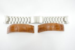 Gents Omega 22mm watch bracelet etc