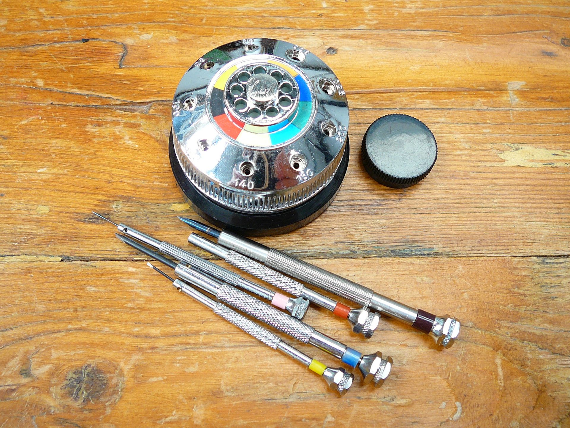 Watchmakers screwdriver stand