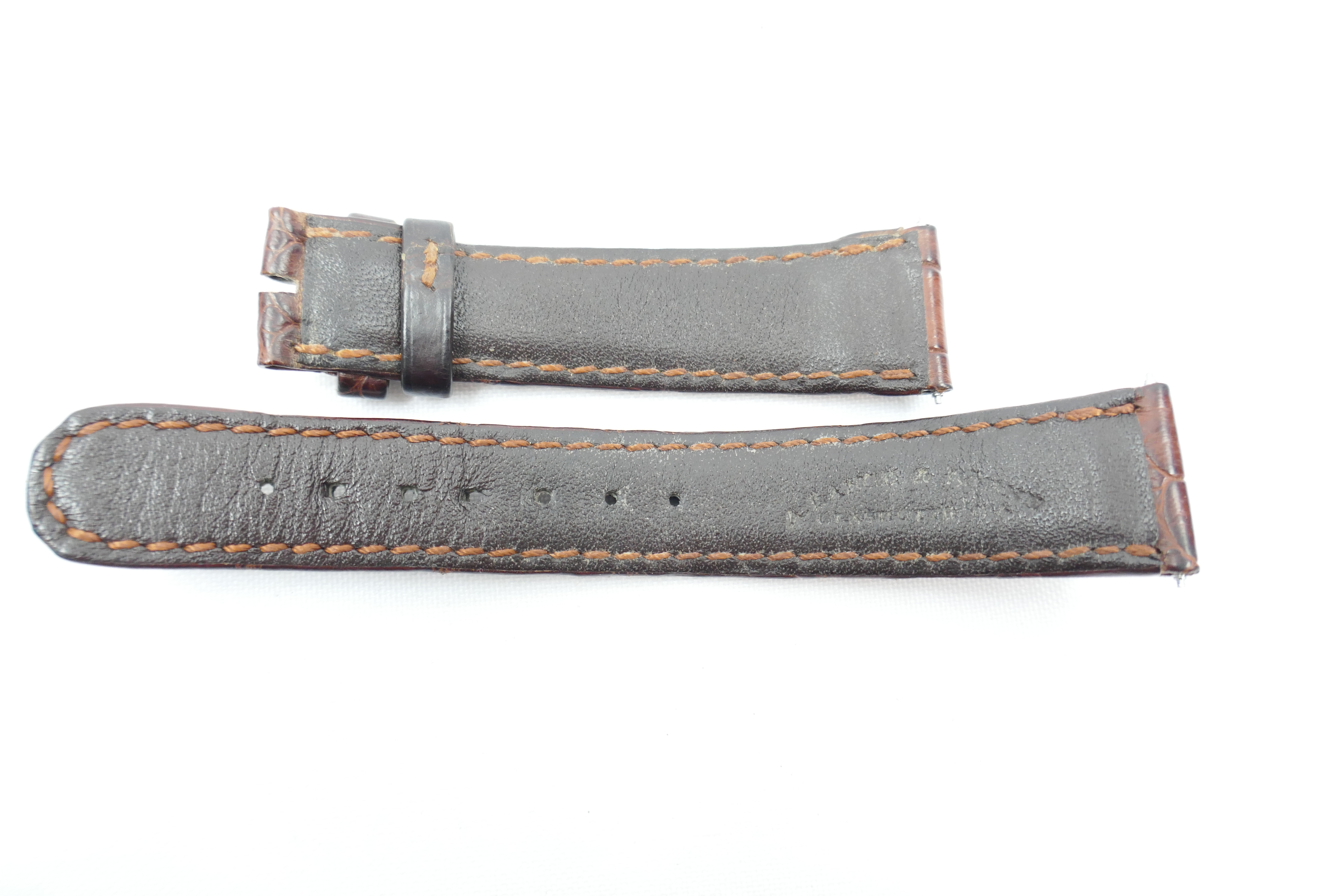 Gents Omega 18mm watch strap - Image 2 of 2