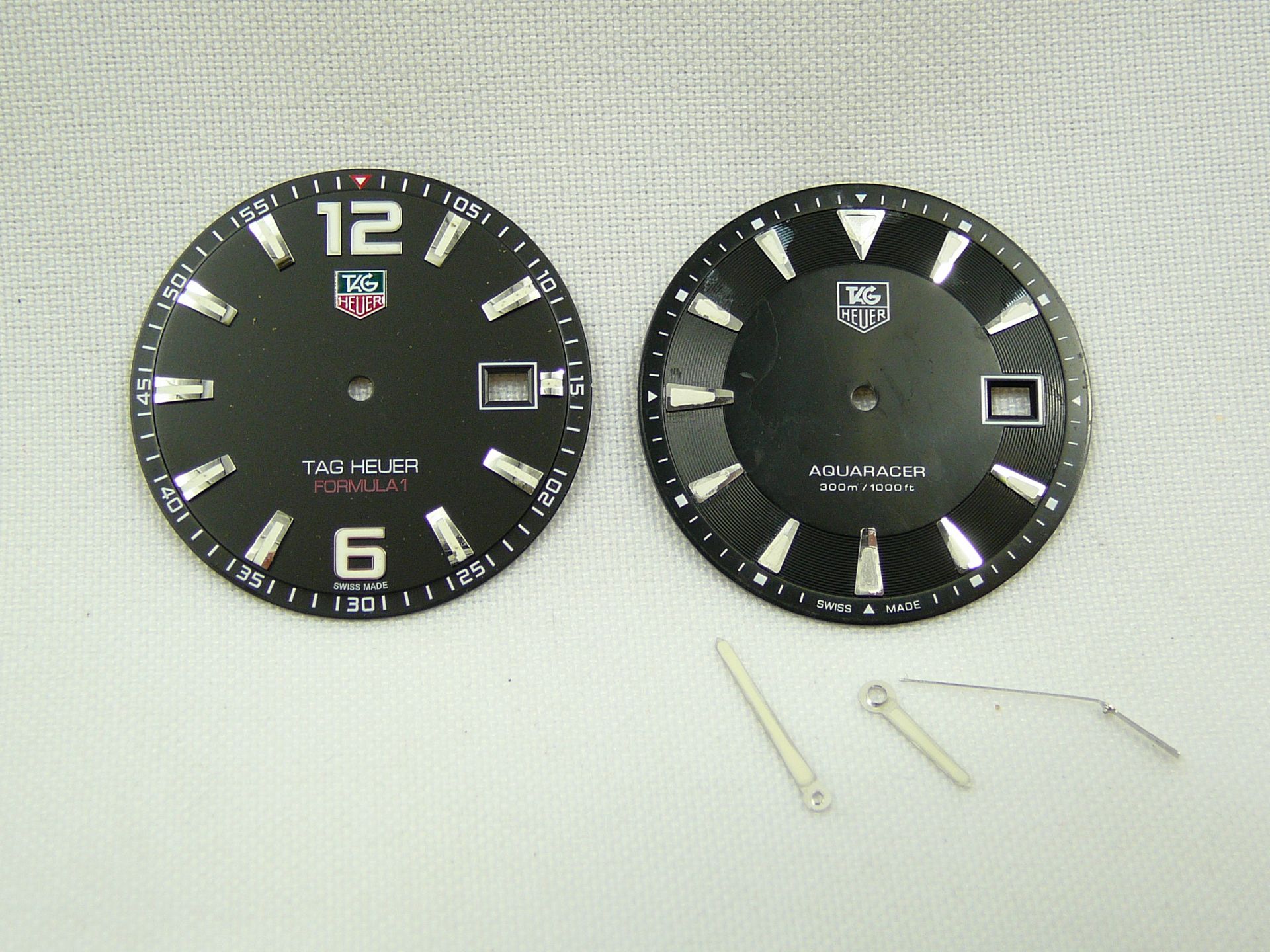 x2 Tag Heuer 31mm watch dials