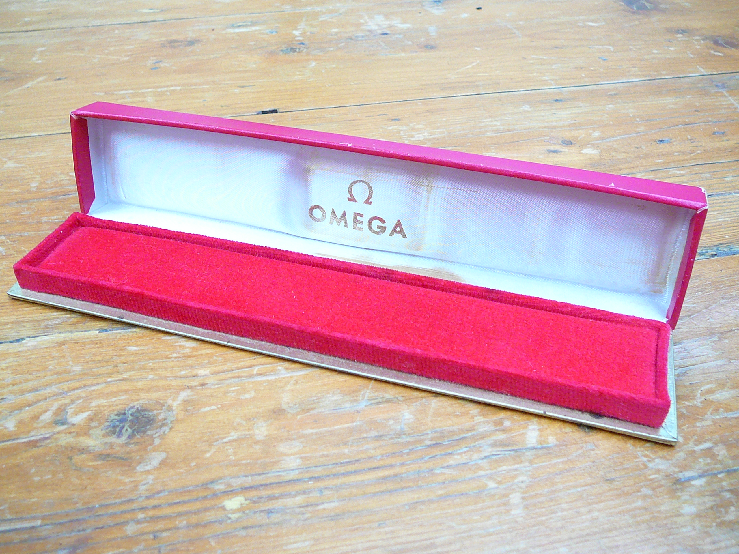 Vintage Omega watch box
