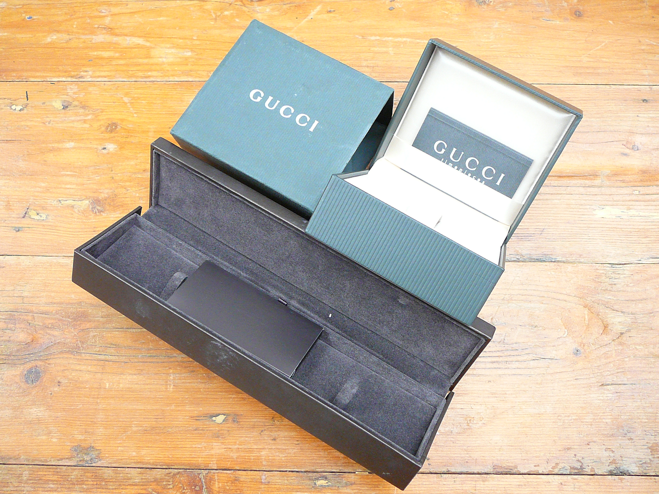 Gucci watch boxes