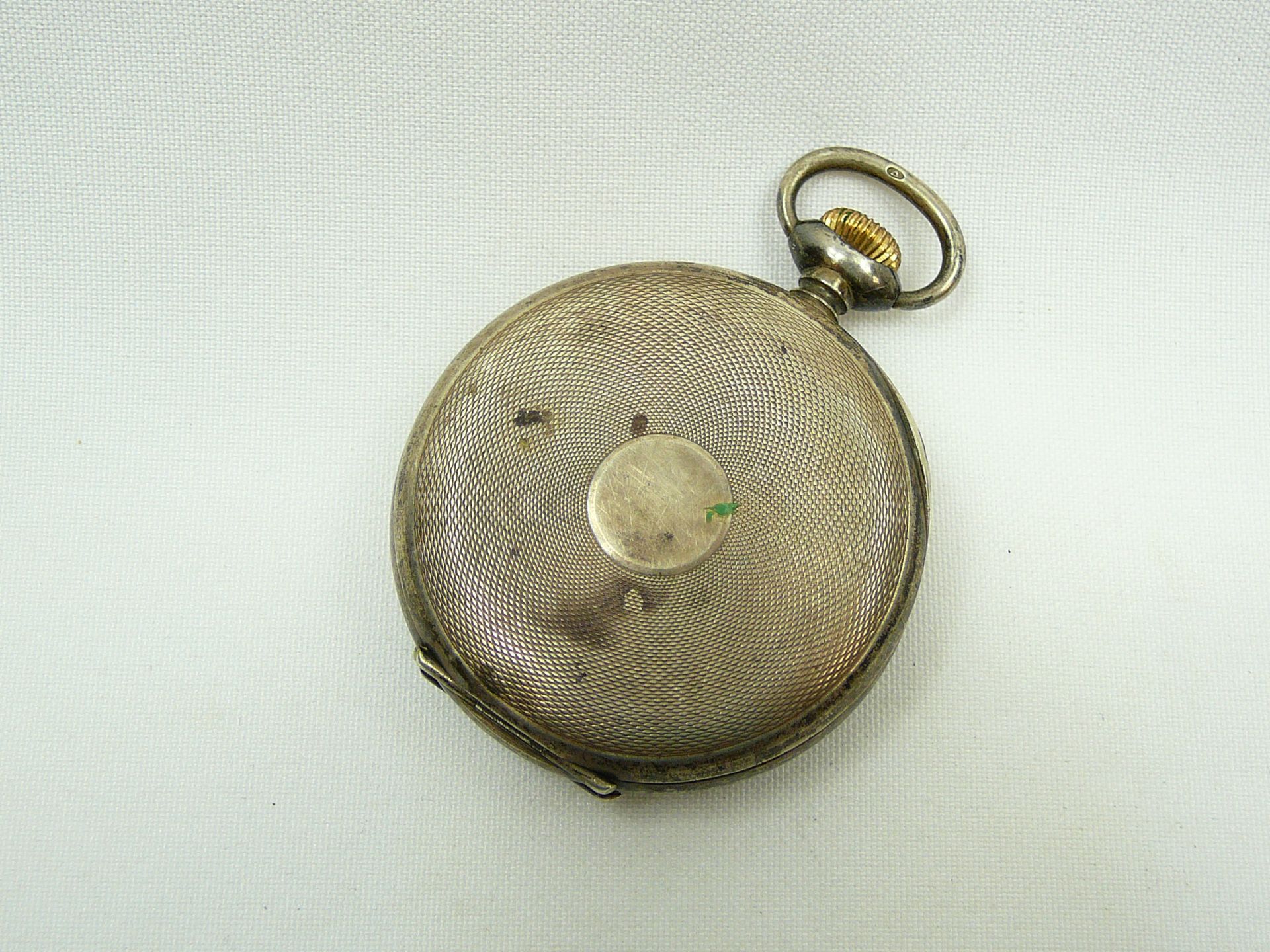 Gents Antique Silver Pocket Watch by Trenton - Image 2 of 5