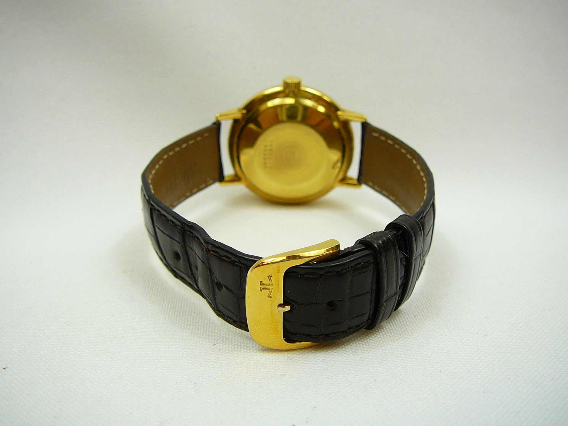 Gents Vintage Gold Jaeger leCoultre Wristwatch - Image 3 of 3