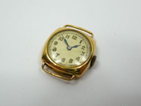 Ladies Vintage gold wristwatch