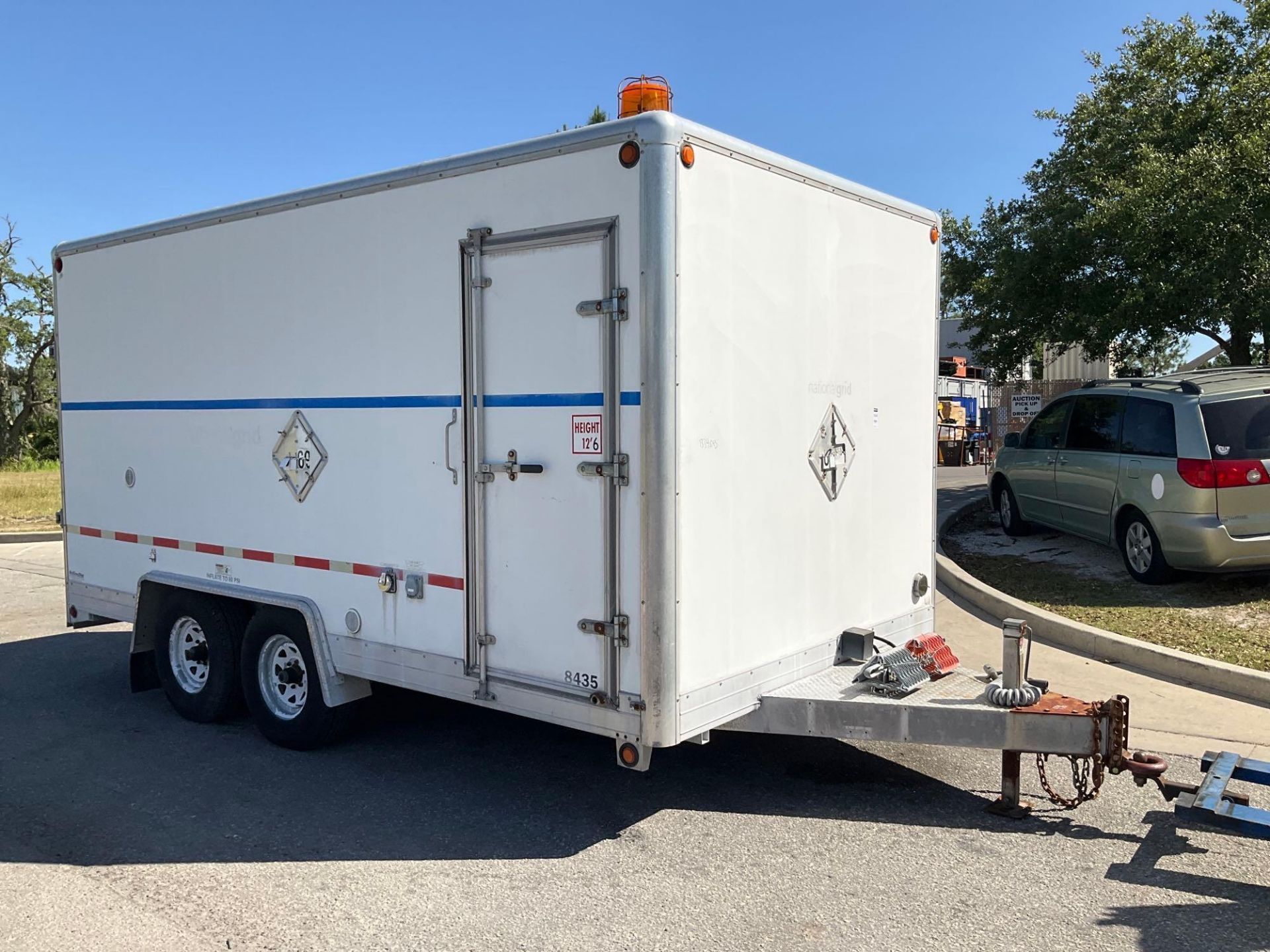 ROLLINGSTAR RS816 T/A ENCLOSED BATTERY TESTING CARGO TRAILER, APPROX GVWR 12,000, APPROX 16FT A - Image 8 of 49